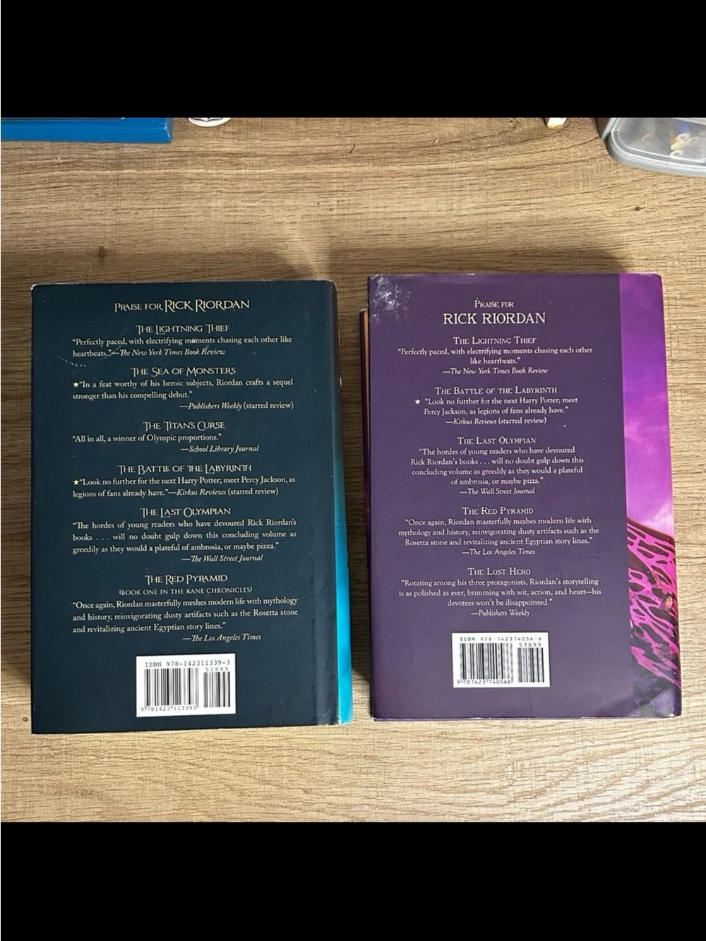 Rick Riordan Book Set Bundle - Picture 2 of 3